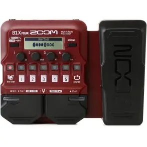 Pedalera Multiefecto Para Bajo 60 efectos FX simultaneos 5 USB MIDI USB Micro-B Loopera