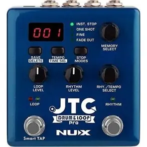 Pedal de Efecto NUX NDL-5 JTC Drums & Looper PRO