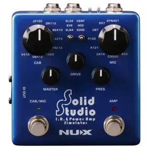 Pedal de Efecto NUX NSS-5 Solid Studio Amp Simulador