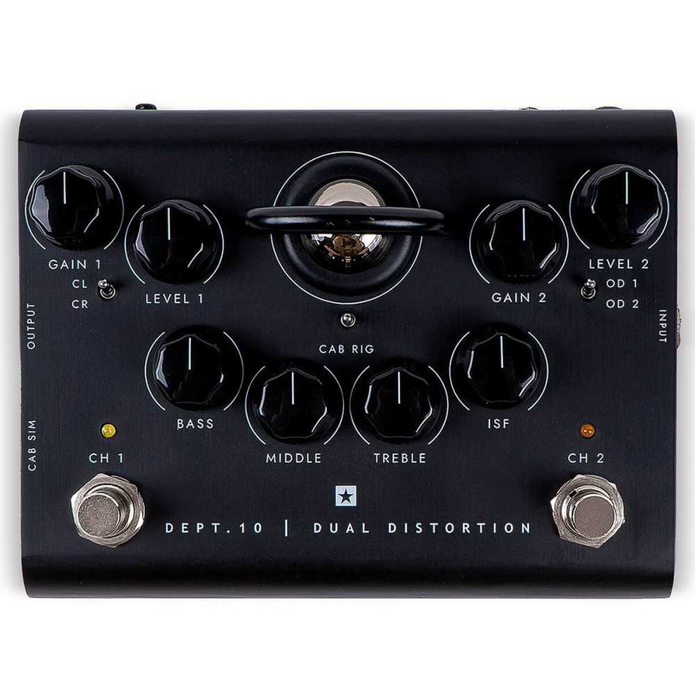 Pedal Valvular Blackstar Dept.10 Dual Distortion 2 Canales