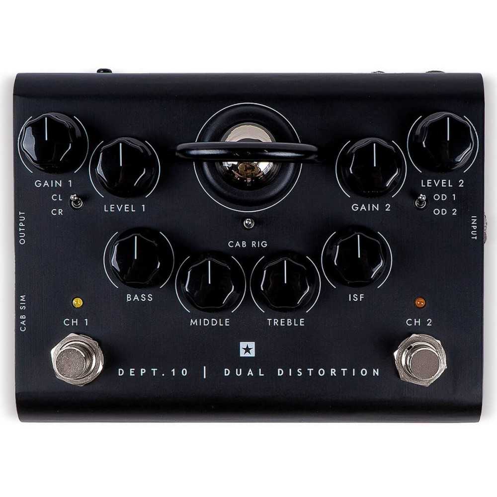 Pedal Valvular Blackstar Dept.10 Dual Distortion 2 Canales