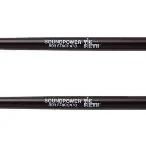 Mazo Palillo Vic Firth Bd3 Soundpower P/ Bombo Fieltro