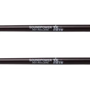 Mazo De Orquesta Vic Firth Bd7 Rollers Soundpower Por Par