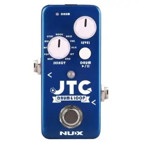 Mini Pedal de Efecto NUX NDL-2 JTC Drums & Looper