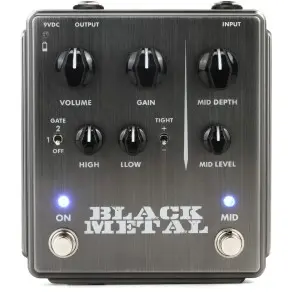 Pedal de Distorsión Egnater BLACK METAL