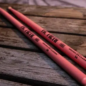 Palillo Vic Firth American Classic Punta Madera 5ap Rosa