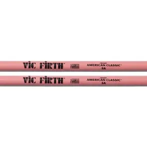 Palillo Vic Firth American Classic Punta Madera 5ap Rosa