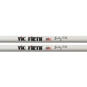 Palillos Vic Firth Signature Series Buddy Rich SBR Blancos