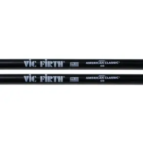 Palillo Vic Firth American Classic Punta Madera 5B 5BB Negros