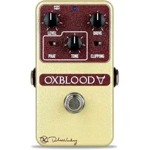 Pedal Overdrive Keeley Oxblood P/guitarra