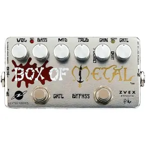 Pedal Zvex Distorsion Super Heavy BOX OF METAL