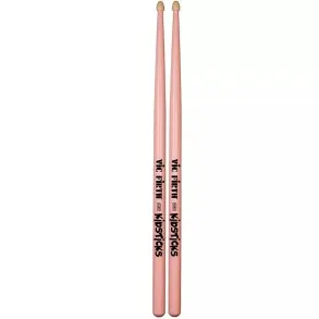 Baquetas Palillos Vic Firth Kids Niños Punta De Madera Rosa