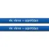 Baquetas Palillos Vic Firth Kids Niños Punta De Madera Azul