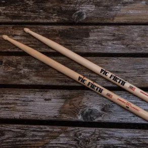 Palillos Vic Firth 5b American Classic Baquetas Punta Madera