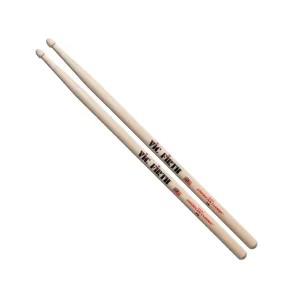 Vic Firth 7a Baquetas Palillos Hickory Punta De Madera
