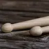Vic Firth 2b Baquetas Palillos Punta Madera Made In Usa
