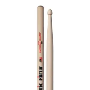 Vic Firth 2b Baquetas Palillos Punta Madera Made In Usa
