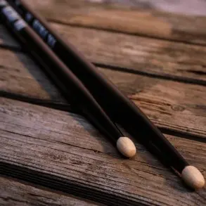 Palillos Bateria Vic Firth 5ab Negros Wood American Classic