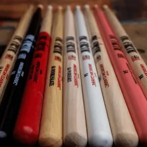 Palillos Bateria Vic Firth 5ab Negros Wood American Classic