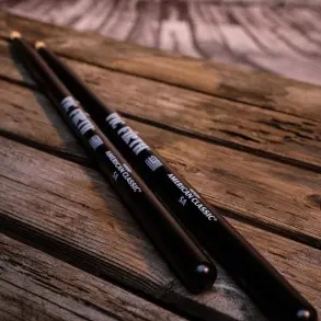 Palillos Bateria Vic Firth 5ab Negros Wood American Classic