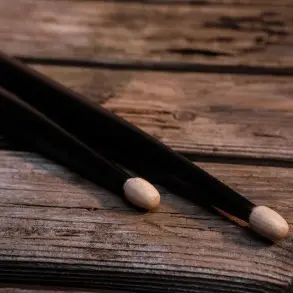 Palillos Bateria Vic Firth 5ab Negros Wood American Classic