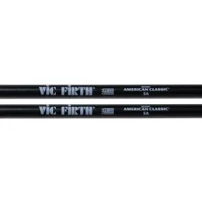 Palillos Bateria Vic Firth 5ab Negros Wood American Classic