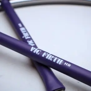 Escobillas Vic Firth Hb Mango De Goma Heritage Retráctil