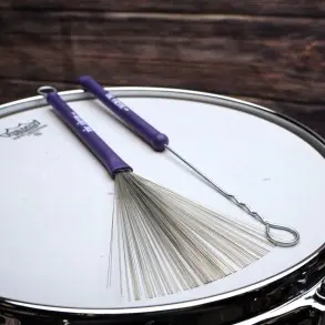 Escobillas Vic Firth Hb Mango De Goma Heritage Retráctil