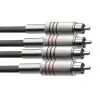 Cable Stagg De Audio Rca Stereo | Fichas Metálicas | 3 Metros