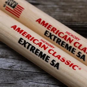 Baquetas Palillos Vic Firth 5a Extreme Punta De Madera X5a