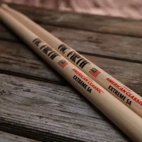 Baquetas Palillos Vic Firth 5a Extreme Punta De Madera X5a