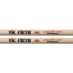 Baquetas Palillos Vic Firth 5a Extreme Punta De Madera X5a
