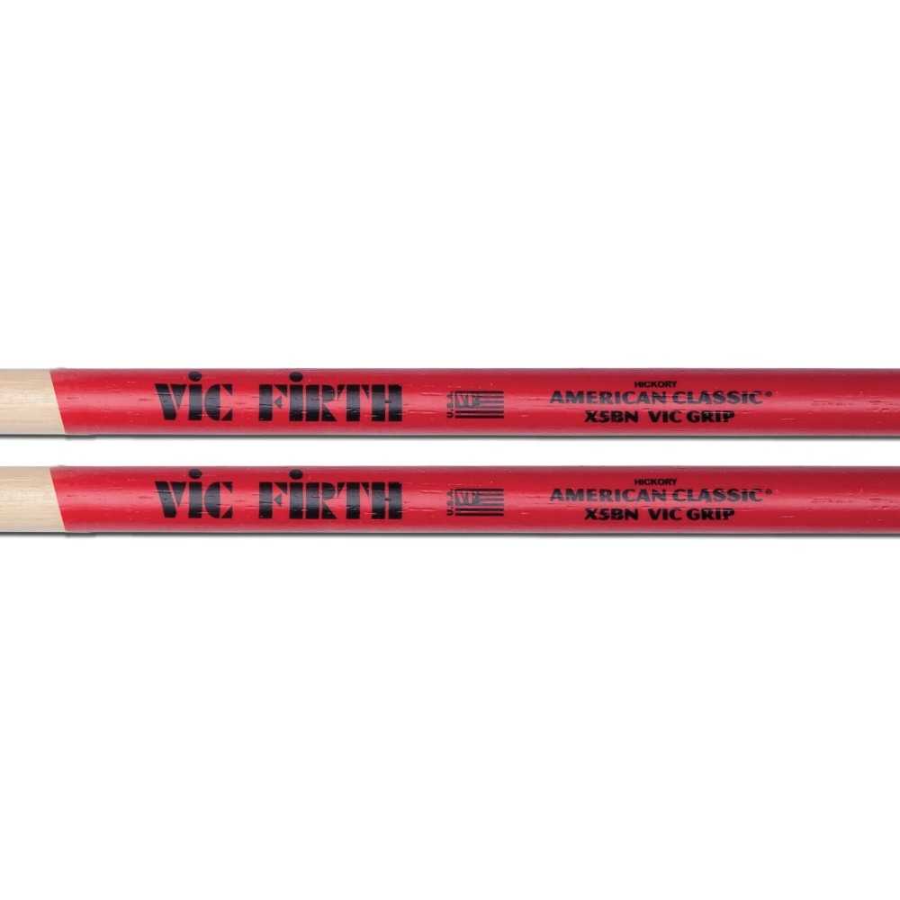 Palillo Vic Firth American Classic 5b Punta Nylon Y Vic Grip