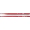 Palillos Zildjian 5B Punta Madera Hickory Rojo