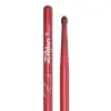 Palillos Zildjian 5B Punta Madera Hickory Rojo