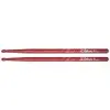 Palillos Zildjian 5B Punta Nylon Hickory Rojo
