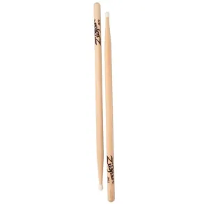 Palillos Zildjian JAZZ Punta Nylon Natural Hickory