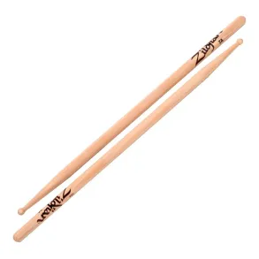 Palillos Zildjian 7A Punta Madera Natural Hickory