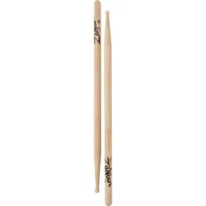 Palillos Zildjian 7A Punta Madera Natural Hickory