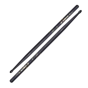 Palillos Zildjian 5B Punta Nylon Hickory Negro