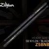 Palillos Zildjian 5B Punta Nylon Hickory Negro