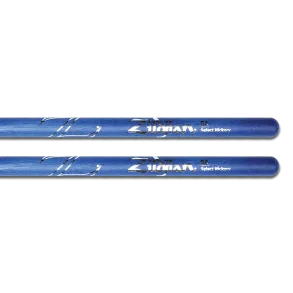 Palillos Zildjian 5A Punta Nylon Hickory Azul