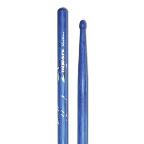 Palillos Zildjian 5A Punta Madera Azul