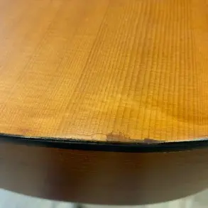 Guitarra Clasica Valencia De Outlet VC-204 Color Natural Satinada Exhibición