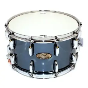 Redoblante Session Studio Series 14" x 8" Mahogany 10 torres Black Mirror Chrome