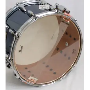 Redoblante Session Studio Series 14" x 8" Mahogany 10 torres Black Mirror Chrome