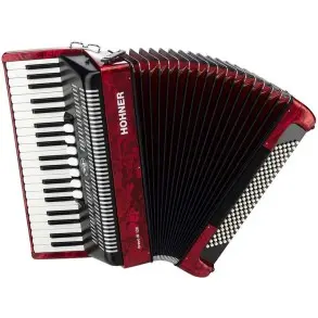 Acordeon HOHNER 120 Bajos Modelo Bravo RD
