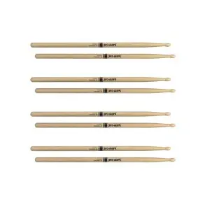 Pack De Palillos Promark 5b Punta Madera Pack x4 TX5BW