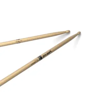 Palillos Promark Hickory Super Rock TX747BW Punta Madera