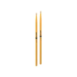 Palillos Promark Hickory 5B Punta - Madera Color Amarillo